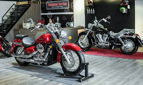 Cận cảnh Honda Shadow 750 cũ giá dưới 400 triệu ở Sài Gòn