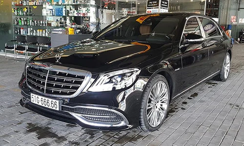 Mercedes-Maybach S450 tiền tỷ biển “ngũ quý 6” ở SG