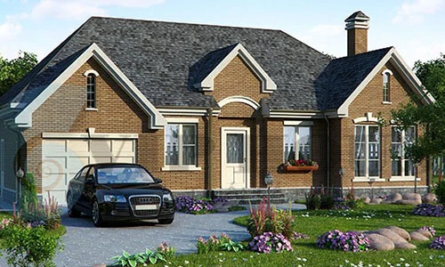 10 mẫu biệt thự vườn 1 tầng kiểu Pháp đẹp mê ly