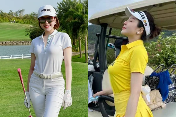 Liên tục check-in sân golf, gái xinh Trâm Anh bị antifan phán sốc