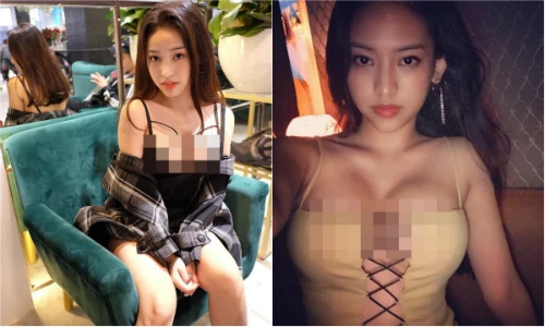 Ảnh khoe vòng 1 "ngồn ngộn" nhức mắt của hot girl Thúy Vi