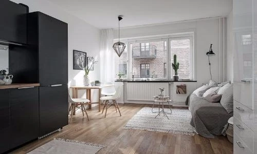 Căn hộ 26,5m2 gọn gàng, tiện nghi thoải mái cho gia đình 3 người