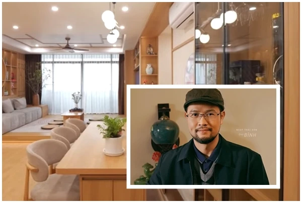 Bên trong căn hộ 150m2 tối giản của NSƯT Thái Sơn 