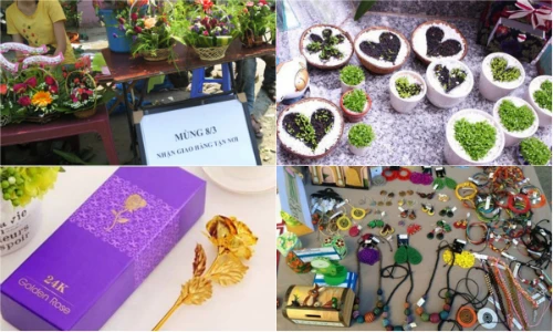 Giới trẻ kiếm bội tiền nhân dịp ngày 8/3