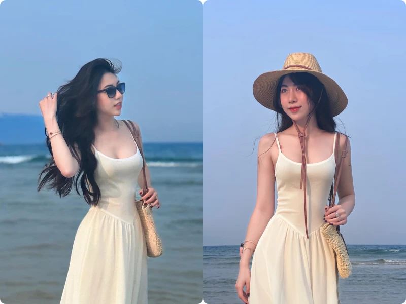 Em gái Văn Toàn khoe ảnh đi biển, lộ body "đâu ra đấy"