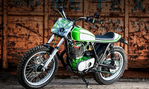 Yamaha SR500 độ phong cách Flat Tracker tuyệt đẹp