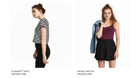 Những món đồ nào dưới 200.000 đồng tại H&M TPHCM?