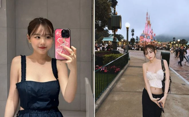 Bà mẹ 2 con, trẻ như nữ sinh cấp 2 gây bão mạng