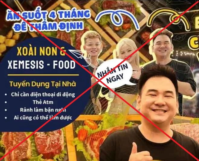 Xoài Non lên tiếng vụ bị mạo danh tuyển CTV "rảnh làm bận nghỉ"