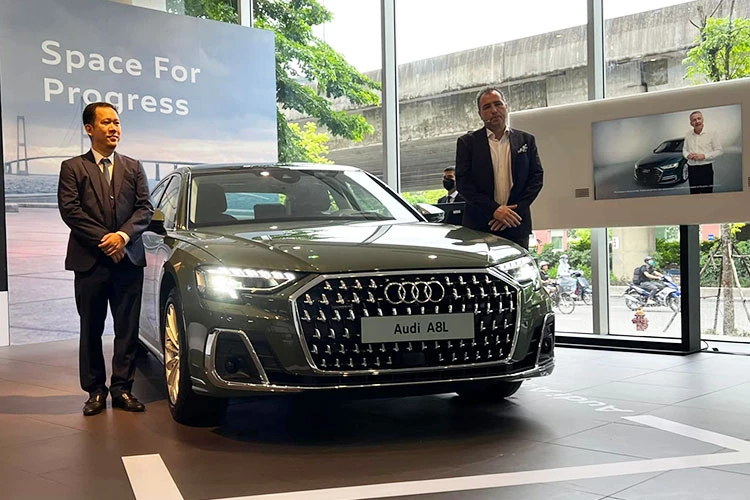 Chi tiết Audi A8L 2022 chính hãng từ hơn 6 tỷ đồng tại Việt Nam