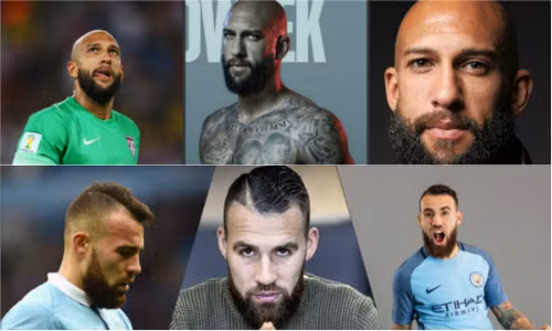 Sao bóng đá nào trông nam tính nhất với râu quai nón?