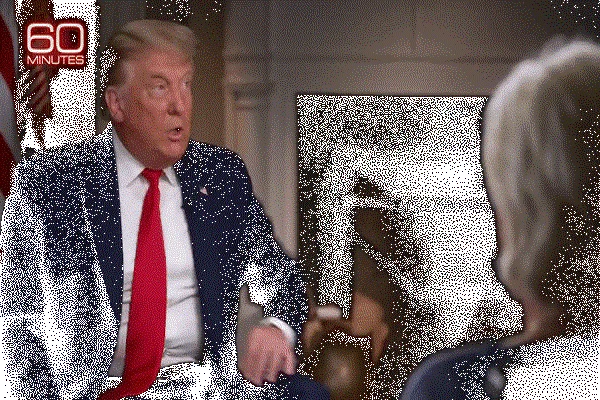 Video: đang phỏng vấn, Tổng thống Trump đứng dậy bỏ ra ngoài 