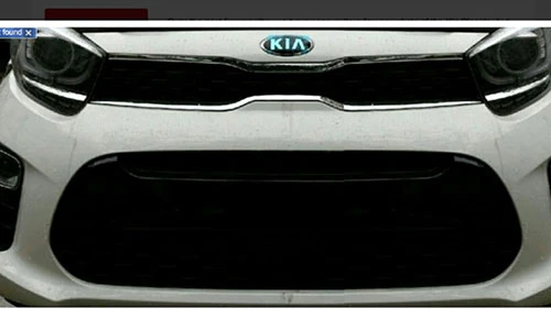 Xe giá rẻ Kia Morning 2017 hé lộ thiết kế mới