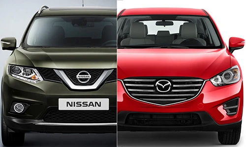 Nissan X-Trail 2016 "so găng" Mazda CX-5 tại VN