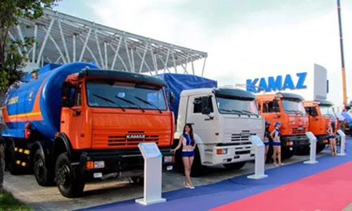 Kamaz - thương hiệu xe tải Nga “đổ bộ” VMS 2016