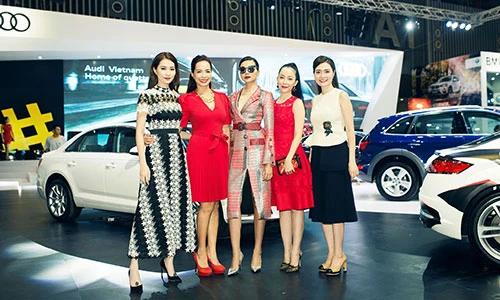 Dàn sao Việt đổ bộ gian hàng Audi tại VIMS 2016