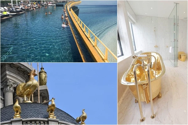 “Thú chơi ngông” dát vàng gây xôn xao của đại gia Việt