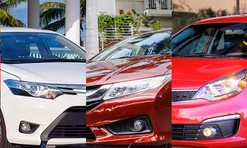 Top xe ôtô hạng B ế nhất Việt Nam tháng 11/2017