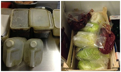 Ám ảnh những hình ảnh bẩn kinh hoàng bên trong các nhà hàng ăn