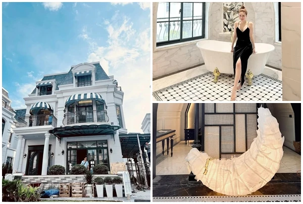 Toàn cảnh biệt thự 450m2 bề thế của Đoàn Di Băng