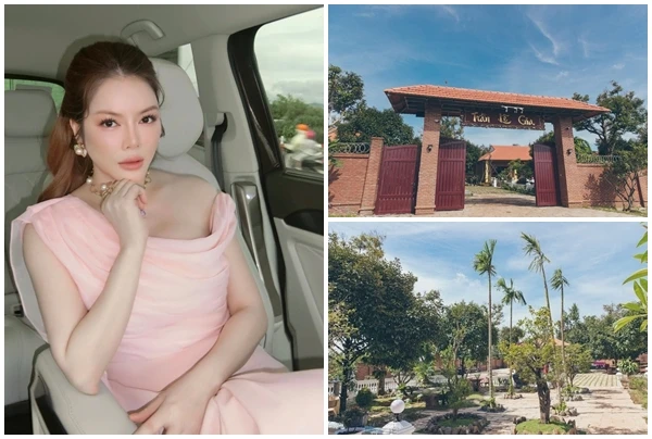 Toàn cảnh biệt phủ 10.000m2 phong cách cổ xưa của Lý Nhã Kỳ