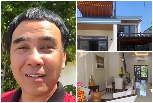 Bên trong ngôi nhà khang trang tặng mẹ của MC Quyền Linh 