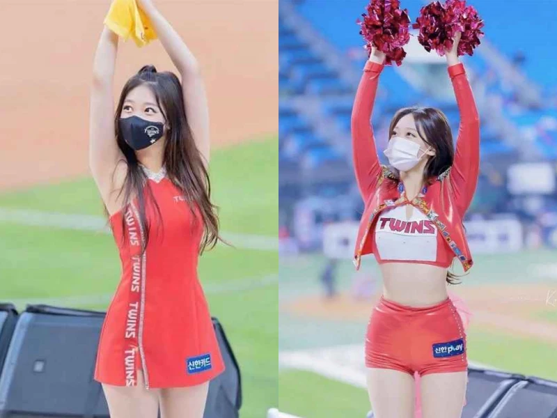 Netizen truy tìm danh tính nữ hoạt náo viên đeo khẩu trang kín mít