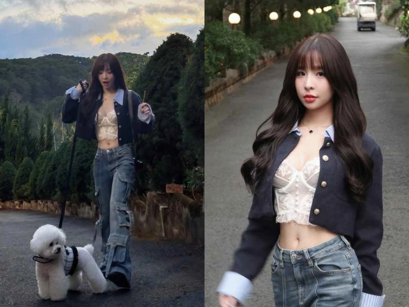 Hot girl Tammy Phạm khoe vòng 1 nuột nà như sản phẩm AI