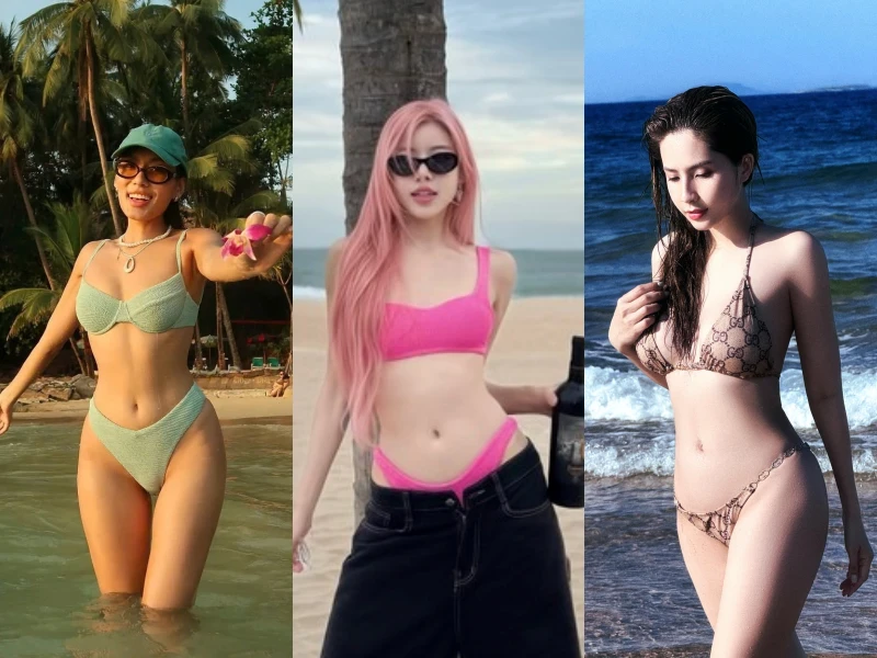 Dàn mỹ nhân Việt bung ảnh diện bikini 'đốt mắt'