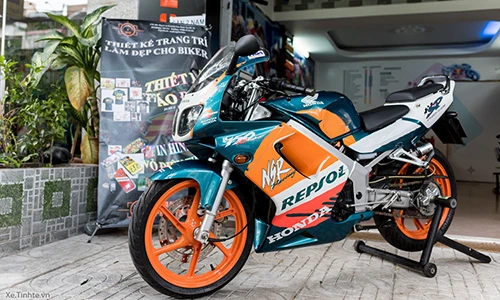 Ngắm hai thì, khói thơm “hàng hiếm” NSR150SP đời 1995