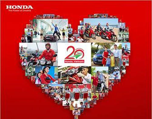 Honda Việt Nam tri ân khách hàng kỷ niệm 20 năm thành lập