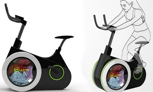 Xe đạp BiWa giảm cân kiêm máy giặt quần áo