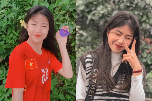 Gái xinh đội tuyển nữ Việt Nam "thả thính" cực ngọt ngày Valentine