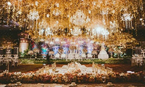 "GATO" mãnh liệt với tiệc cưới cổ tích của cặp đôi sang chảnh