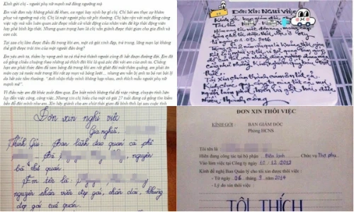 Cười ra nước mắt với những lá đơn xin nghỉ việc bá đạo