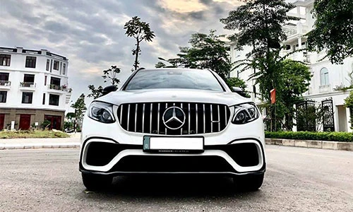 Dân chơi Bắc Giang chi 200 triệu độ Mercedes GLC250 thành GLC63