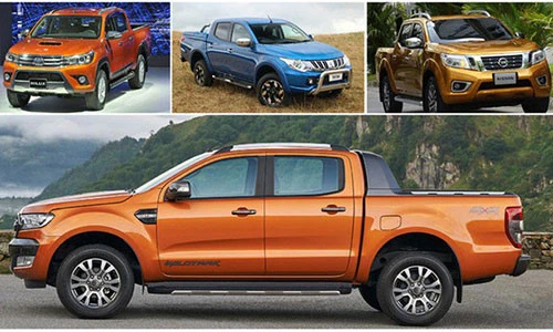 Giá xe ôtô bán tải tại Việt Nam sắp tăng mạnh