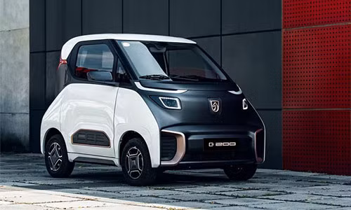 Cận cảnh ôtô điện Baojun E200 giá chỉ hơn 200 triệu đồng
