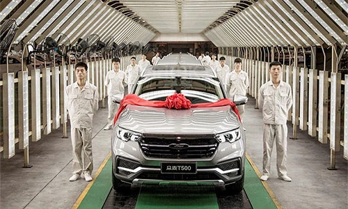 Xe “Tàu” Zotye T500 đẹp long lanh giá chỉ 271 triệu đồng