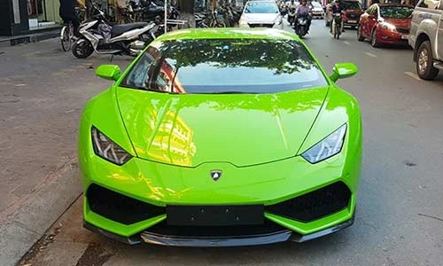 Dân chơi Hải Phòng tậu siêu xe Lamborghini Huracan 16 tỷ
