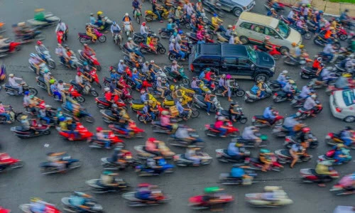 Những cảnh ùn tắc giao thông trên thế giới