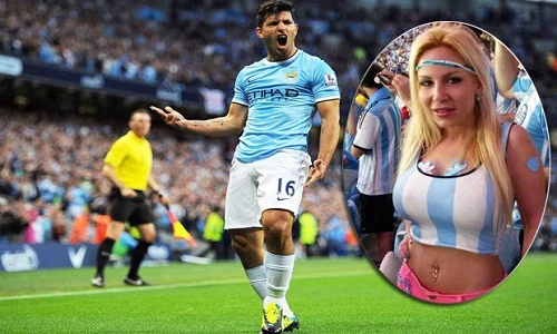 Diễn viên phim cấp 3 bị đồn cặp kè sao Man City