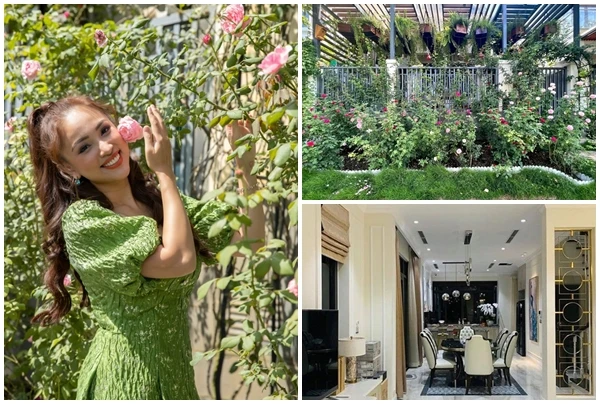 Biệt thự 200m2 góc nào cũng đẹp mê mẩn của Vân Hugo 