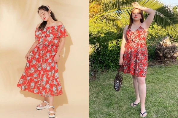 Cặp đôi người mẫu ngoại cỡ chuẩn phong cách "béo xinh đẹp"