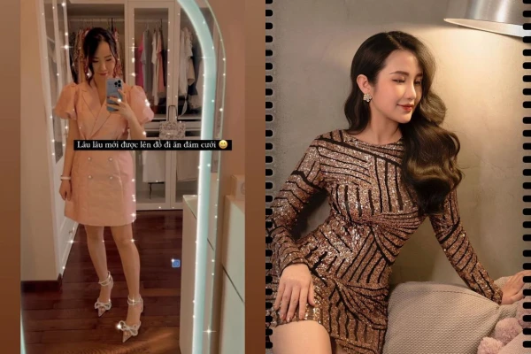 Hạ sinh đích tôn, vợ đại gia Phan Thành bất ngờ lộ sắc vóc