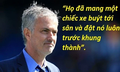 Những câu nói vạ miệng của HLV Jose Mourinho