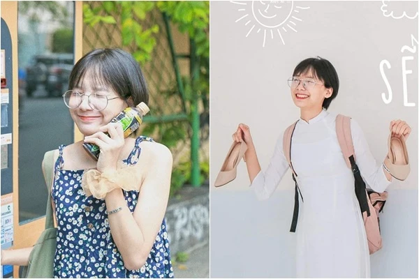 Lộ danh tính nữ giáo viên thực tập mặc áo dài đi giày sneaker