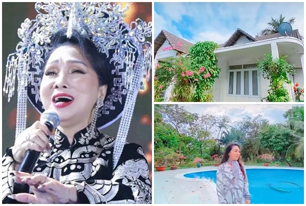 Cận cảnh biệt thự 1.200m2 của nữ NSND từng được Forbes vinh danh