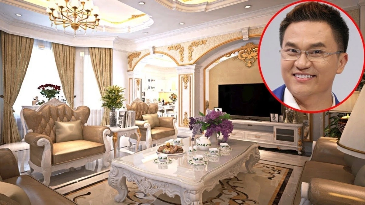 Biệt thự nguy nga như cung điện của MC giàu nhất Việt Nam