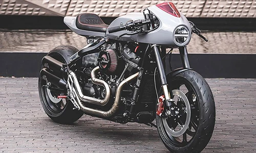 Harley-Davidson Fat Bob 114 độ Cafe Racer siêu ấn tượng